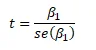 hypothesis testing for significance of act on gpa